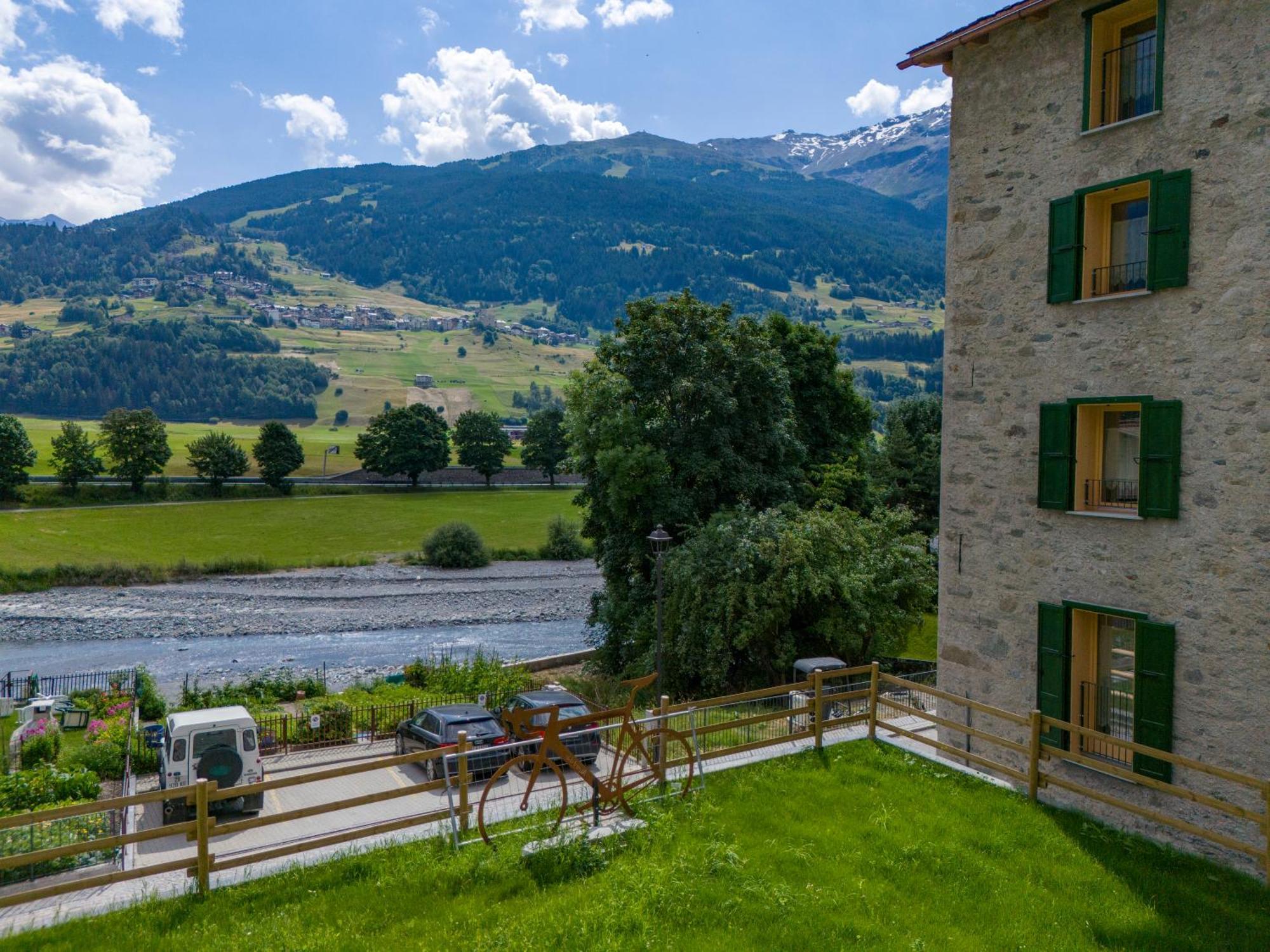 Alpinebike Apartment Santa Lucia  ภายนอก รูปภาพ