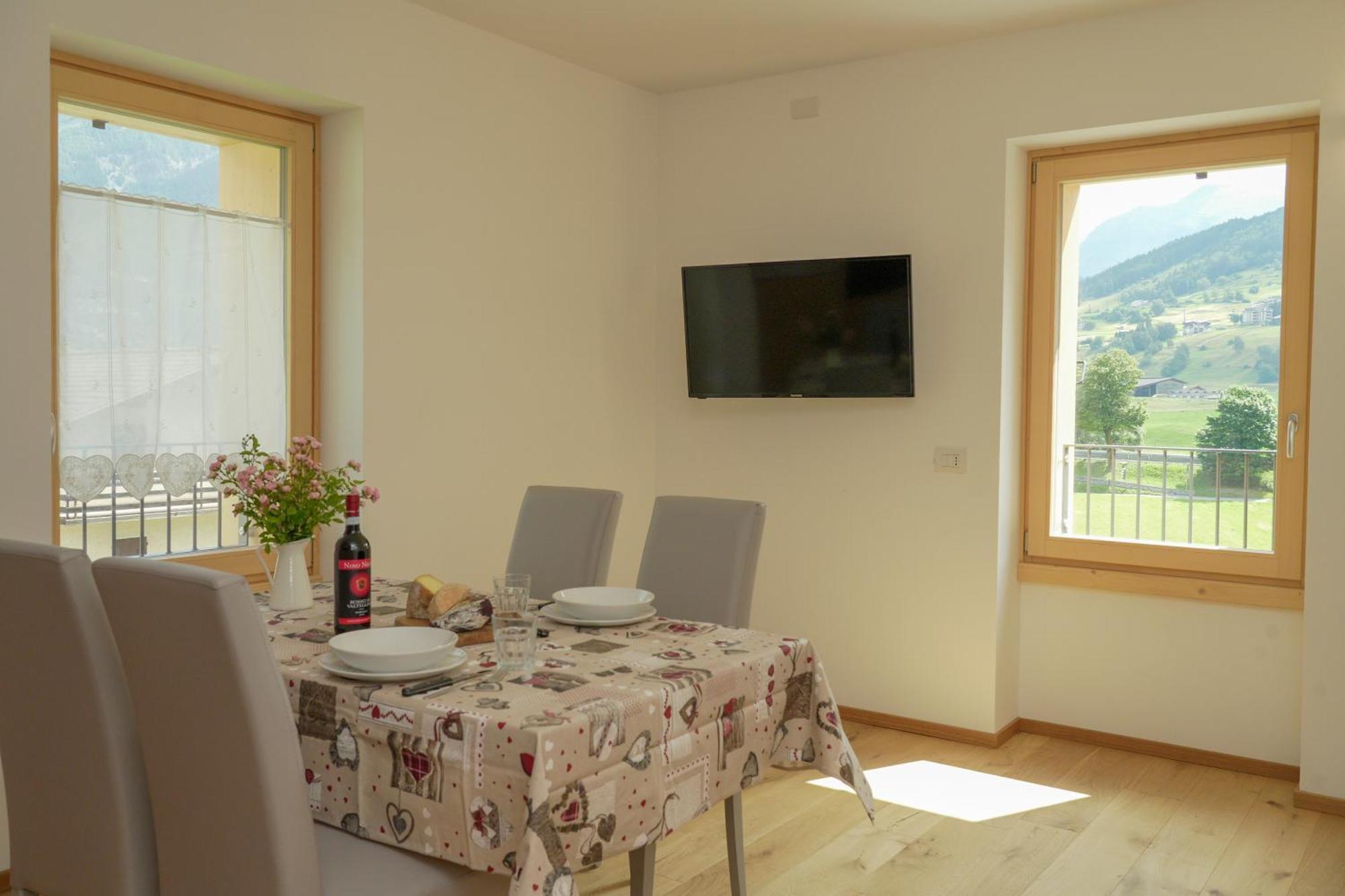 Alpinebike Apartment Santa Lucia  ภายนอก รูปภาพ