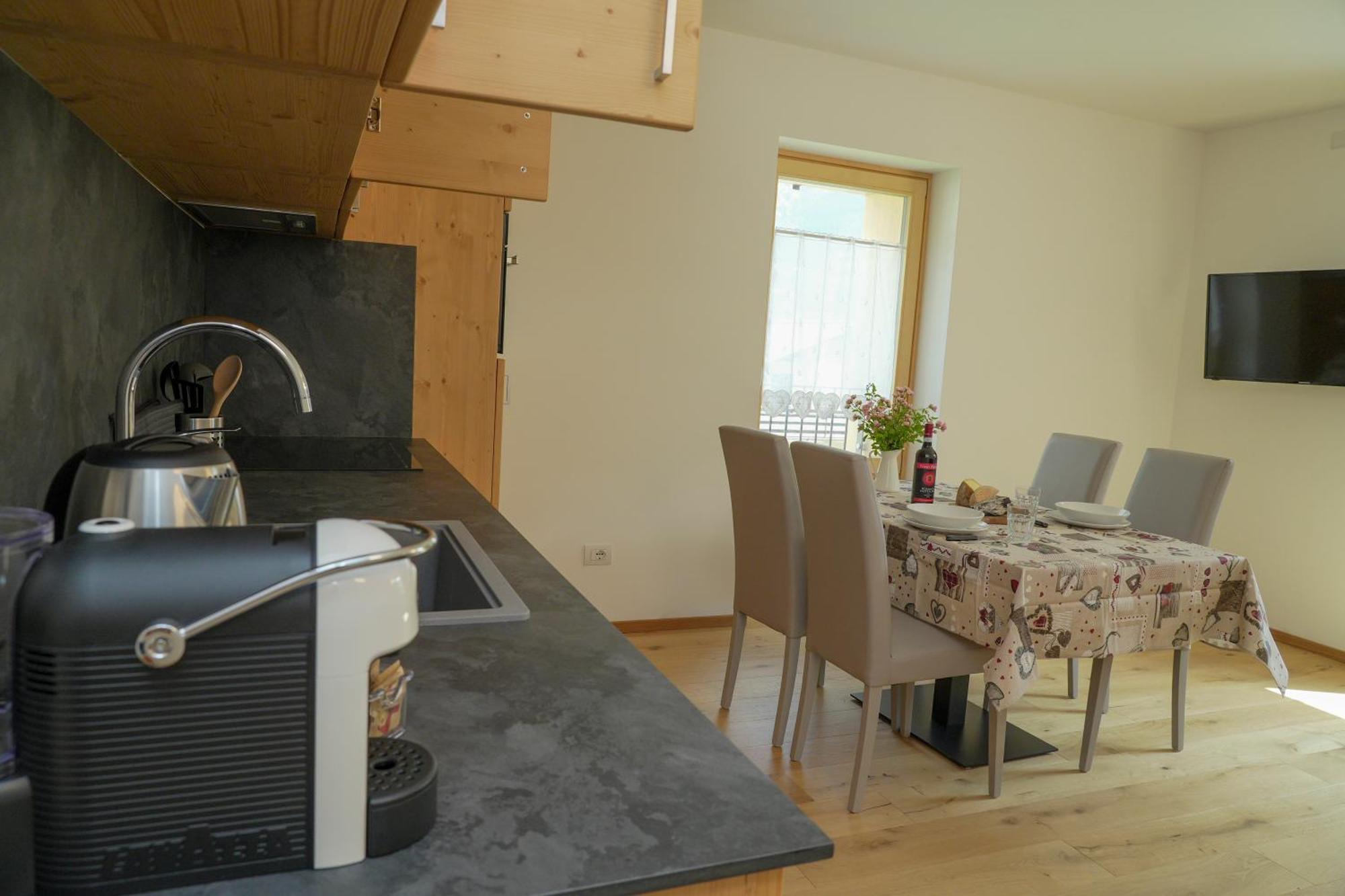 Alpinebike Apartment Santa Lucia  ภายนอก รูปภาพ